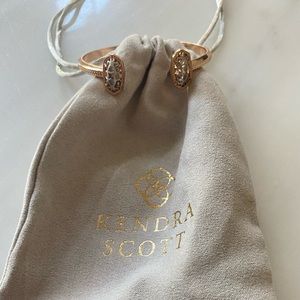 Kendra Scott Rose Gold and Silver Cuff